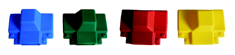 槽扣式硅橡膠母排接頭盒 槽扣式硅橡膠母排接頭盒